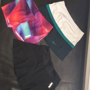 Workout skirt/shorts bundle